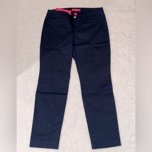 Lilly Pulitzer® Kelly Textured Ankle Length Skinny Pants -Sz 12- BNWT
